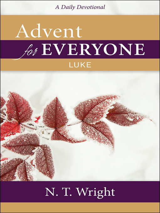Title details for Advent for Everyone by N. T. Wright - Wait list